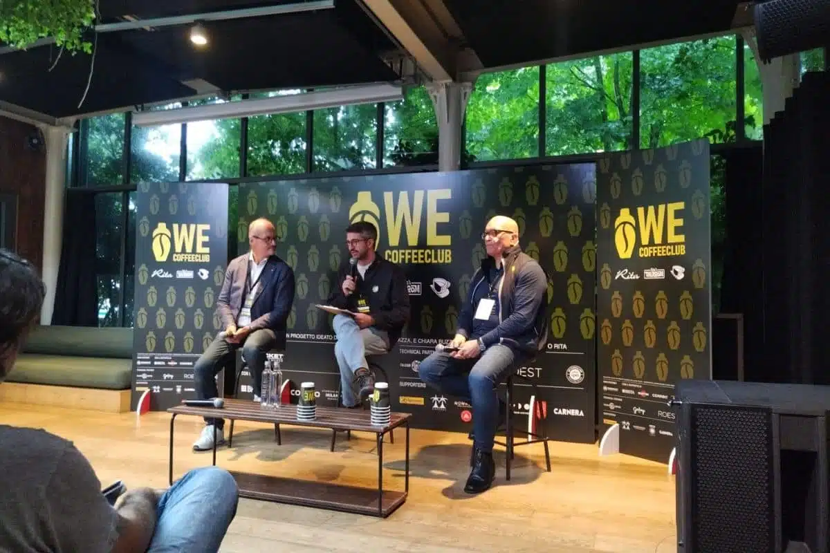 Gianpietro Sacchi al WeCoffee Club 2025, evento dedicato al caffè e al design dell’esperienza