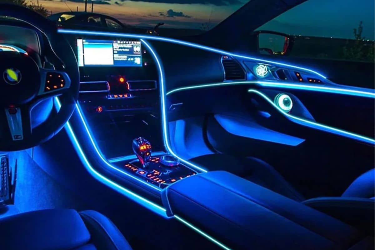 Interior Car Design Blu