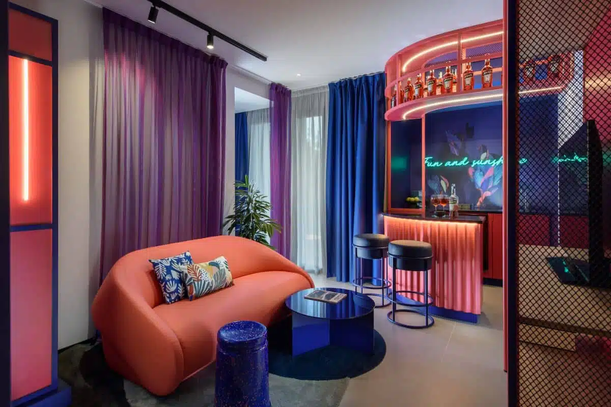Interior design per hotel immersivo
