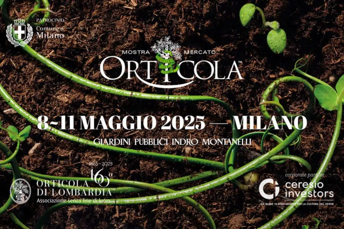 orticola 2025 eventi design maggio